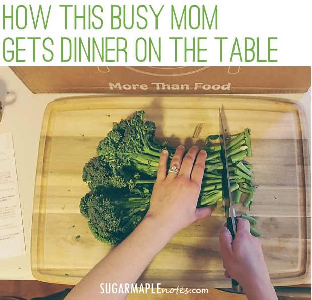 How This Busy Mom Gets Dinner On The Table