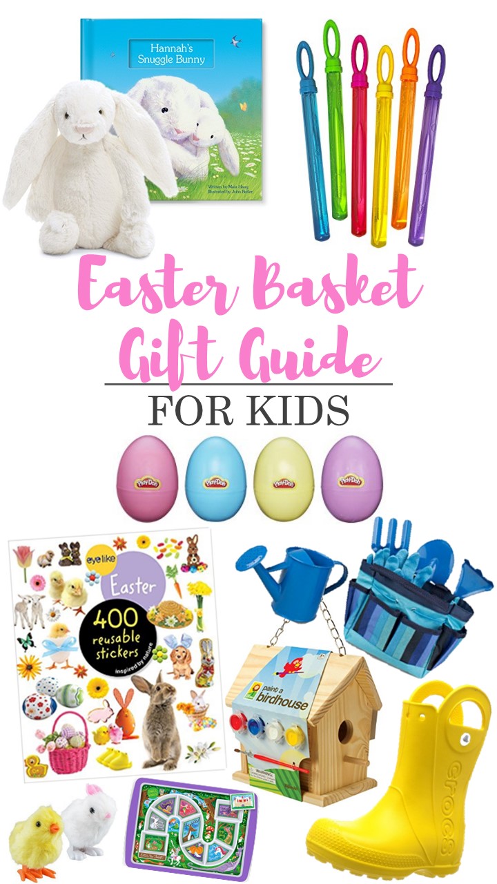 Easter Basket Gift Guide for Kids - Click to get all the links to the goodies!