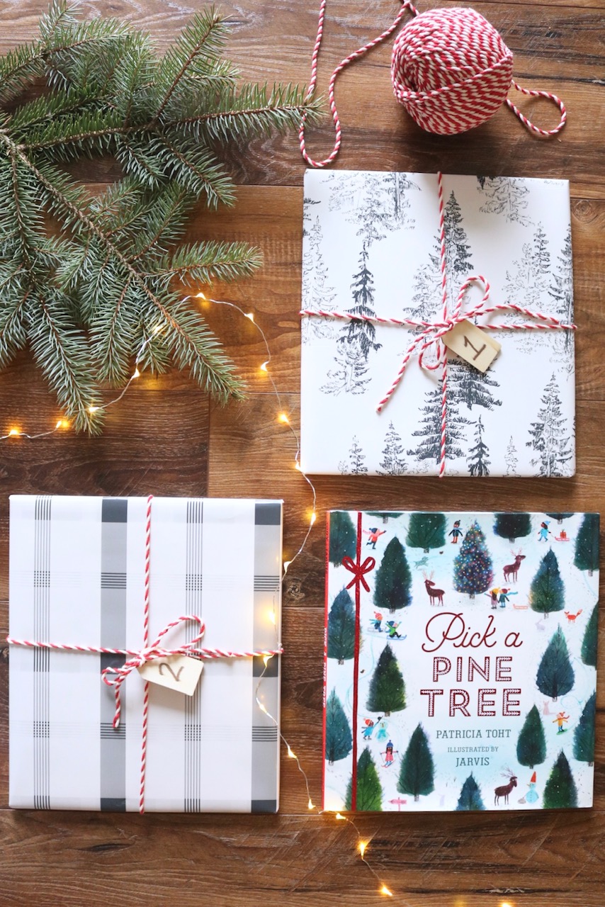 DIY Christmas Book Advent Calendar SUGAR MAPLE Notes