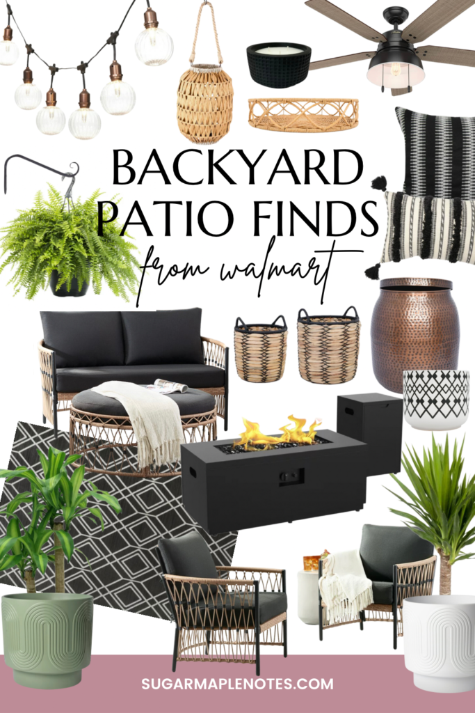 Patio Notes Backyard Patio Finds - SUGAR MAPLE notes