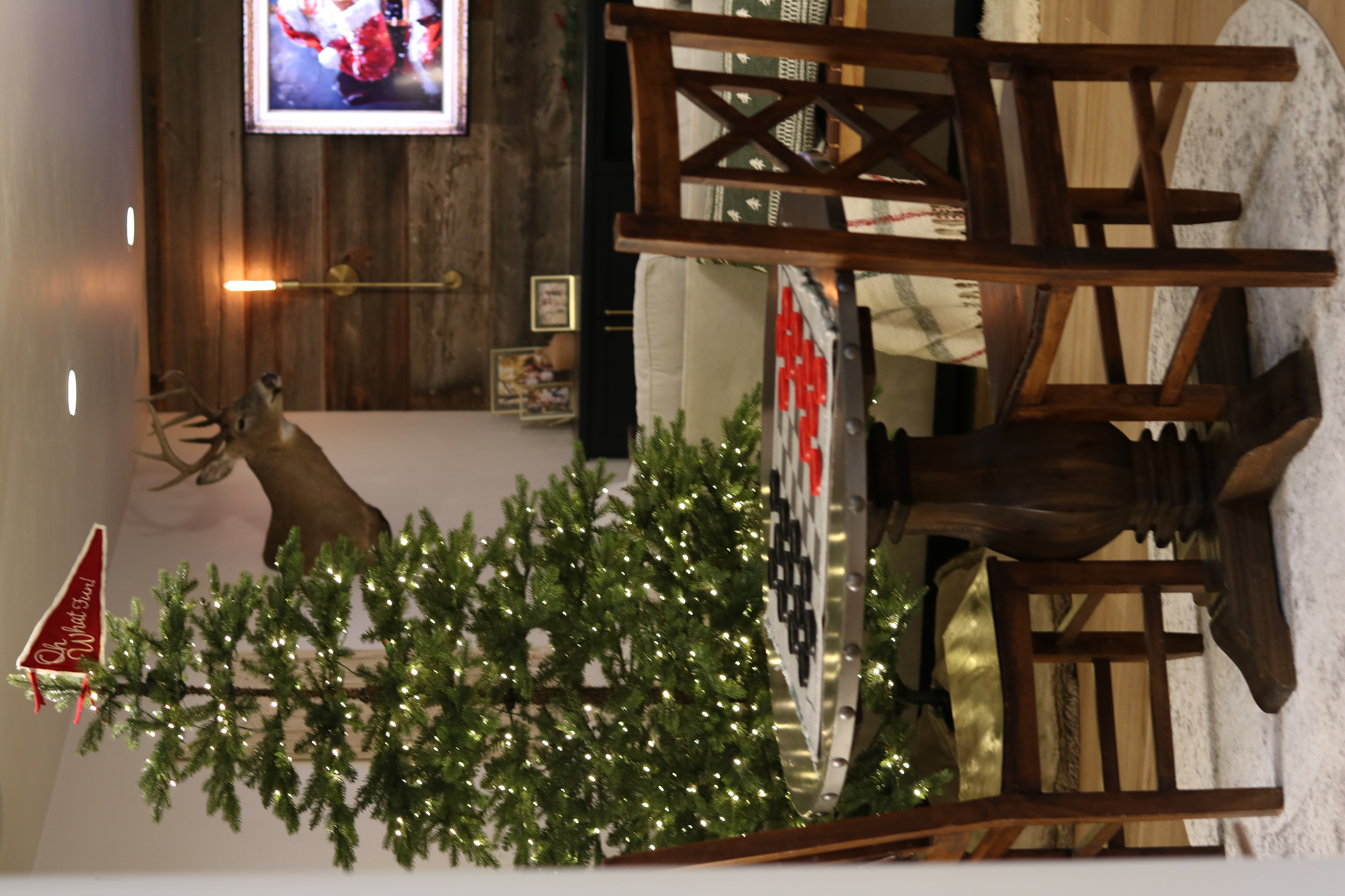 Transform Your Basement for Christmas Magic - SUGAR MAPLE notes